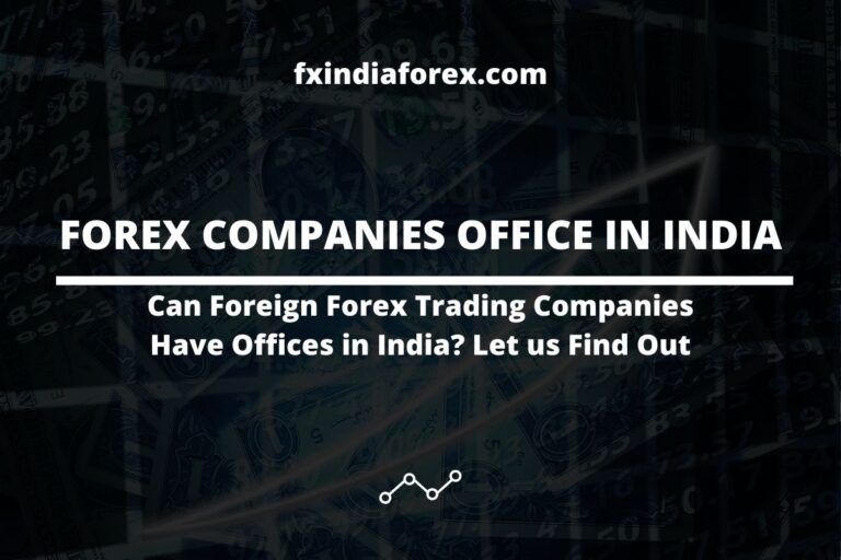 cover photo of the post can foreign forex trading companies have office in india