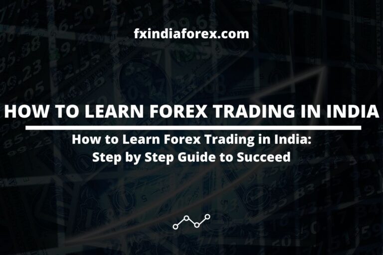 cover photo of the post how to learn forex trading in india
