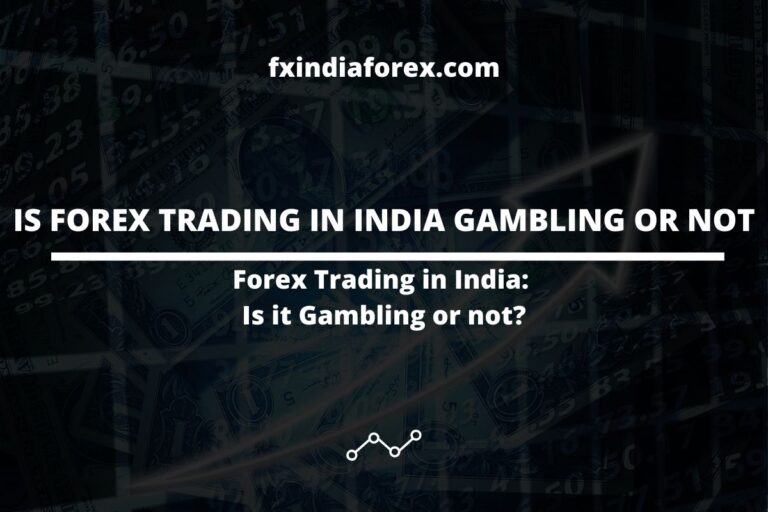 cover photo of the post is forex trading in india gambling or not